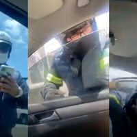 VIDEO Policías del Edomex golpean a conductor por no bajarse de su auto