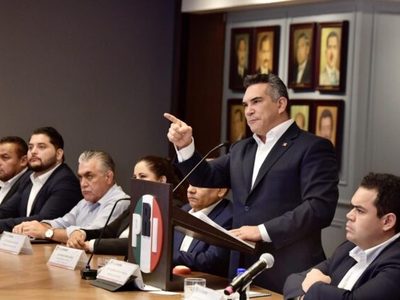 Desmiente cateo Alejandro Moreno, líder nacional del PRI