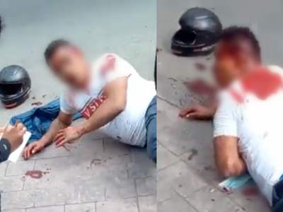 VIDEO Asaltante es baleado por robar 50 mil pesos en Miguel Hidalgo