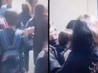 Así fue como niñas de Irán corren a directivo de escuela por Mahsa Amini