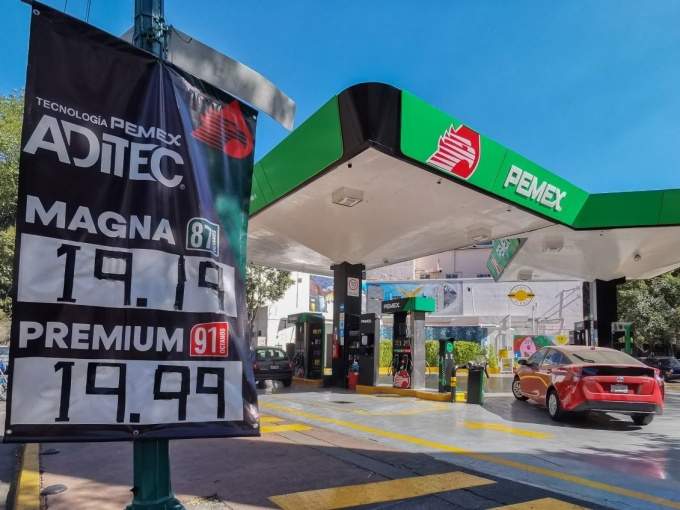 Gasolineras más baratas de la CDMX este lunes 13 de junio. Foto: Especial