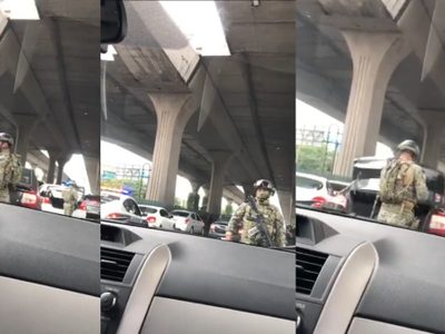 VIDEO Militares de la Marina encuentran a mujer secuestrada en Periférico