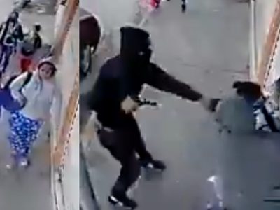 VIDEO Captan otro secuestro de un niño en Huehuetoca Estado de México