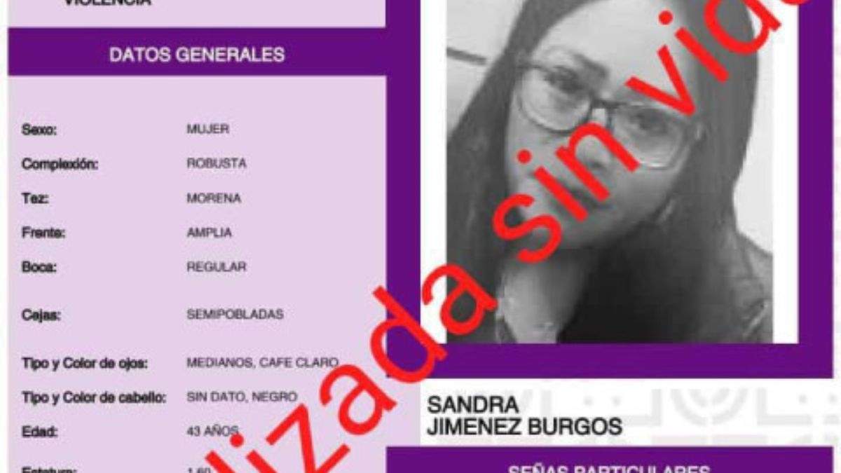La mujer fue reportada por su propio hijo