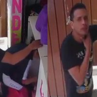 VIDEO Así de fácil se roban un celular de lavandería en Tlalpan