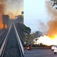 VIDEOS Línea 2 del Metro CDMX opera con normalidad tras explosión en Xola
