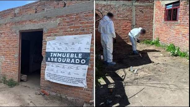 Autoridades trabajan para identificar a las víctimas calcinadas halladas en Lagos de Moreno y determinar si se trata de Dante, Diego, Jaime, Roberto y Uriel