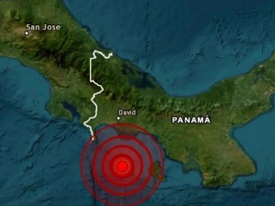Panamá se cimbra, sismo de 6.8 quedó captado en video