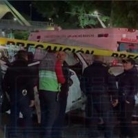 Un muerto y tres heridos fue el saldo del choque en Ermita Iztapalapa
