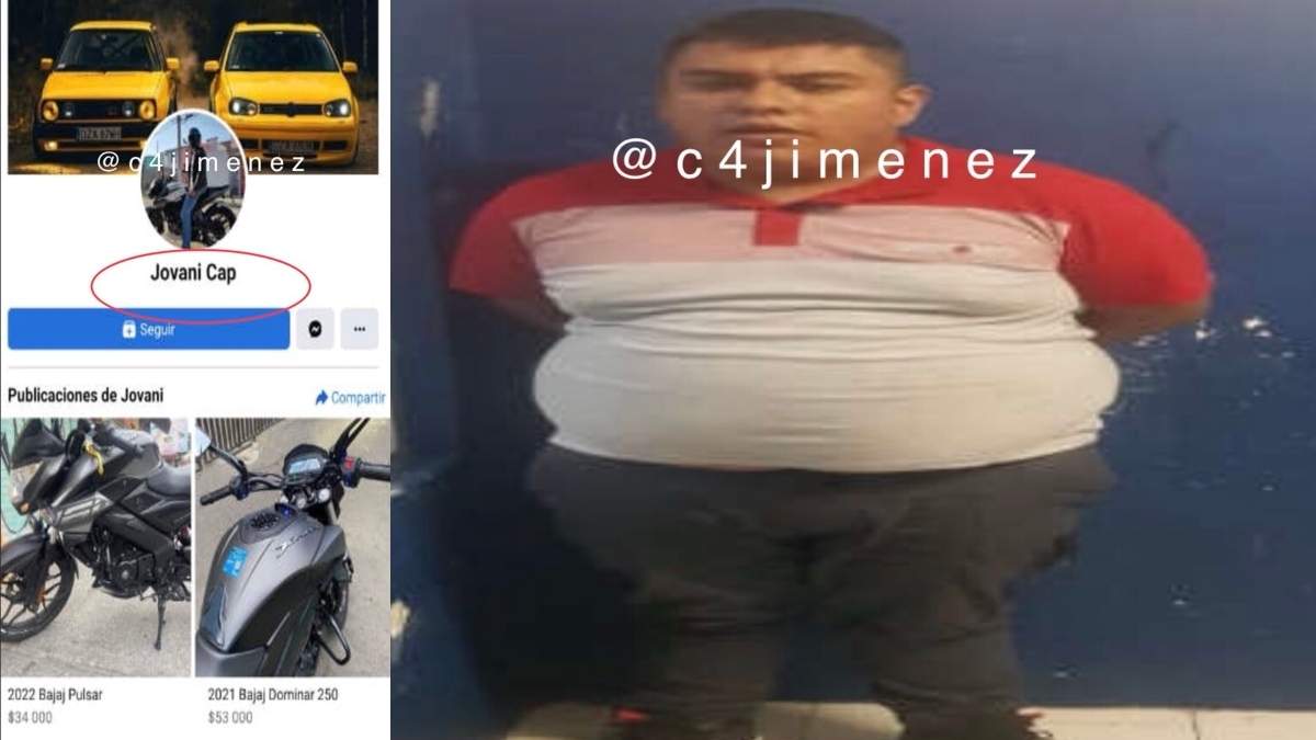 Hombre es detenido por vender una moto robada a su propio dueño por Facebook. Foto: Especial