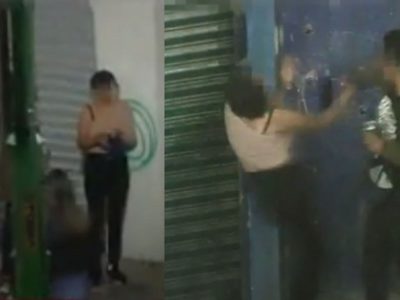 Este sujeto HUYÓ tras GOLPEAR a mujer en la Doctores