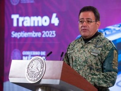 Tramo 4 del Tren Maya tiene un 77% de avances en su construcción, afirmó Sedena