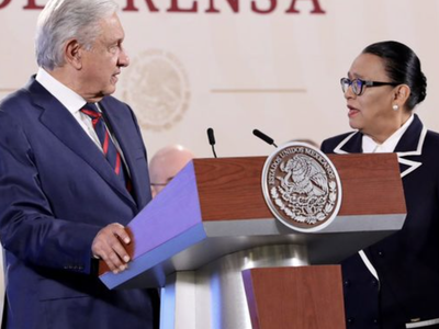 AMLO resalta la labor de Rosa Icela Rodríguez en materia de seguridad