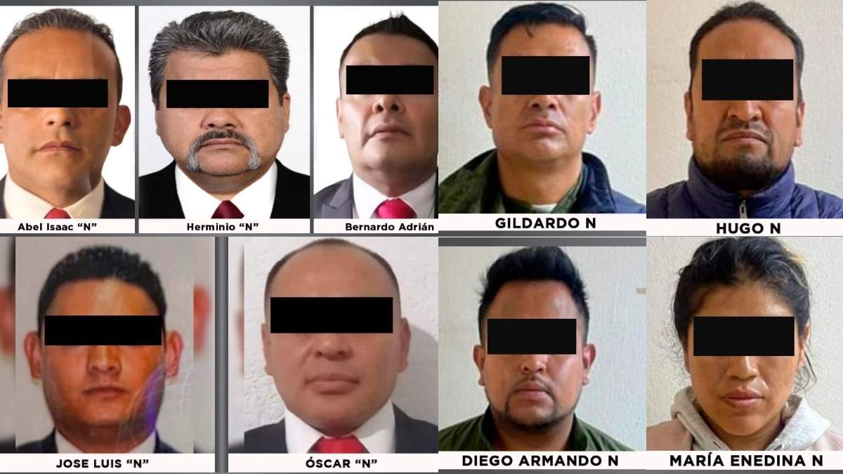 Buscan a policías dedicados al secuestro y extorsión en el Estado de México. Foto: Fiscalía Edomex