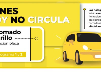 Mira estas placas prohibidas este lunes 19 de diciembre
