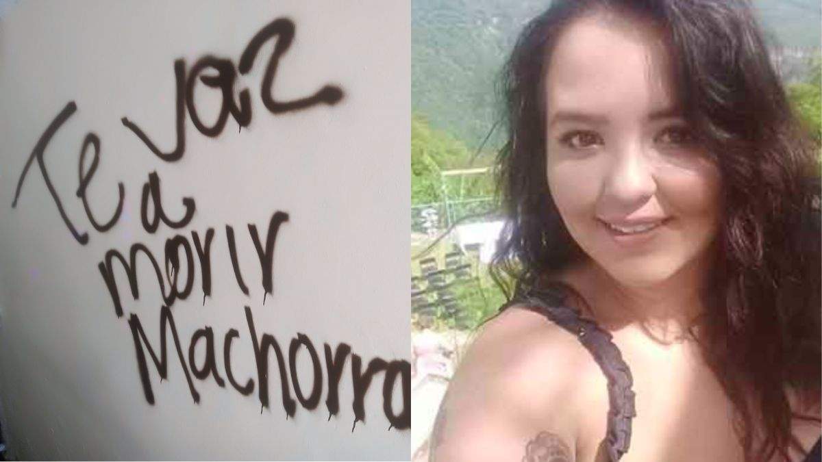 Esta vecina intentó ayudar a Luz Raquel Padilla, pero contó que no se podían apagar las flamas