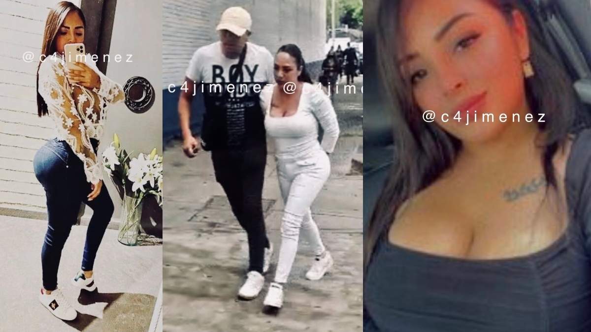 Es detenida Jessica extorsionadora de la Unión Tepito que robaba en residencias. Foto: Carlos Jiménez