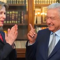 AMLO recibe a Elizabeth Sherwood-Randall, asesora de Biden en seguridad