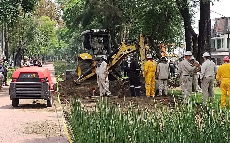 Encuentran toma clandestina de gasolina en Azcapotzalco. Foto: Milenio