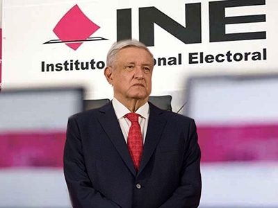 INE ordena al presidente de México colocar anuncio previo a «las mañaneras»