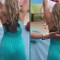 Profesora bailó a la par de sus alumnos, la grabaron y ahora es viral