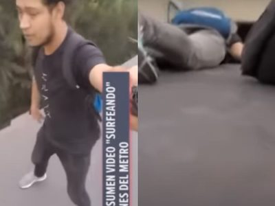 VIDEO Así perdió el brazo el joven que se subió al techo del Metro en Nueva York