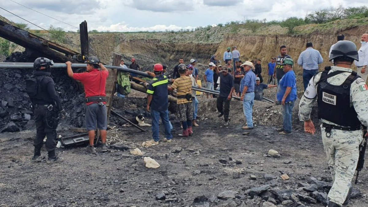 Los mineros de Coahuila aún no son rescatados porque no hay condiciones