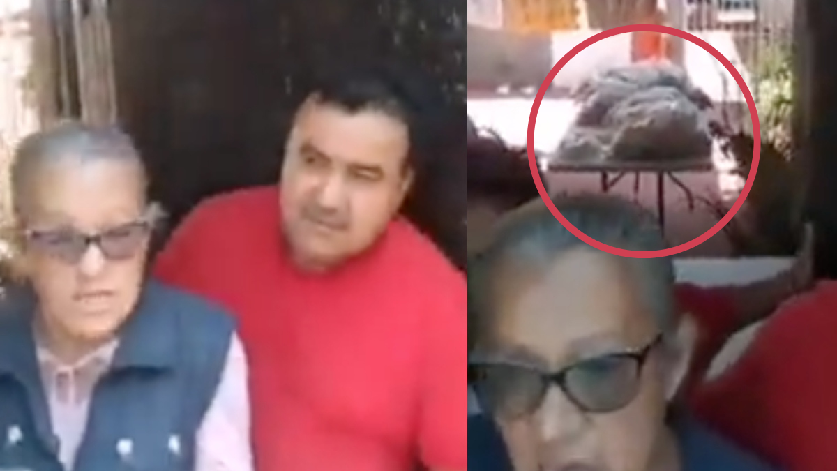 VIDEO Reclaman a mujer que no entregó despensas en votación de Morena. Foto: @ChuchitoArriaga