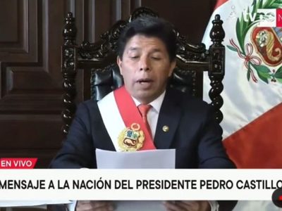 ¿Golpe de Estado en Perú? Apresan al presidente Pedro Castillo