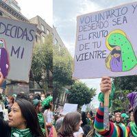 VIDEOS ¡Tsunami verde! Marcha por el Aborto Legal y Seguro CDMX 2022