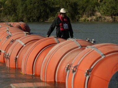 Juez ordena a Texas retirar boyas de Río Bravo; AMLO celebra decisión
