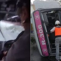 Nuevo León: Así se vio el accidente de camión que se quedó sin frenos