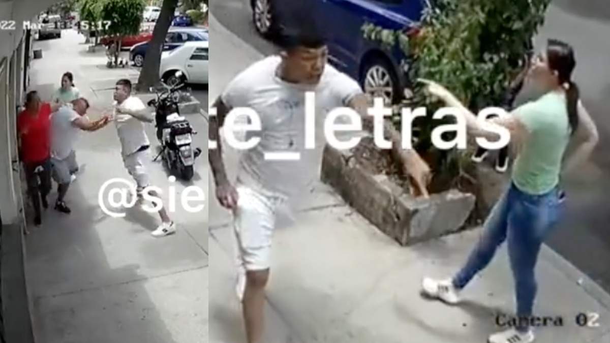 VIDEO Hermanos golpean a mujer y su esposo en la Venustiano Carranza. Foto: Antonio Nieto