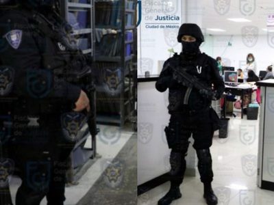 Cuatro servidores públicos y 2 ciudadanos son detenidos por falsificar documentos en Registro Civil
