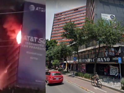 VIDEO Así fue el incendio del Edifico Canadá en la colonia Roma