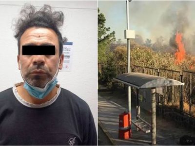 Cae sujeto que inició incendios en la Reserva Ecológica de la UNAM