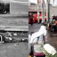VIDEO Hombre le clava palo en la cabeza a otro en Xochimilco