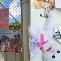 Por brujería, padres se manifiestan en escuela de Catemaco