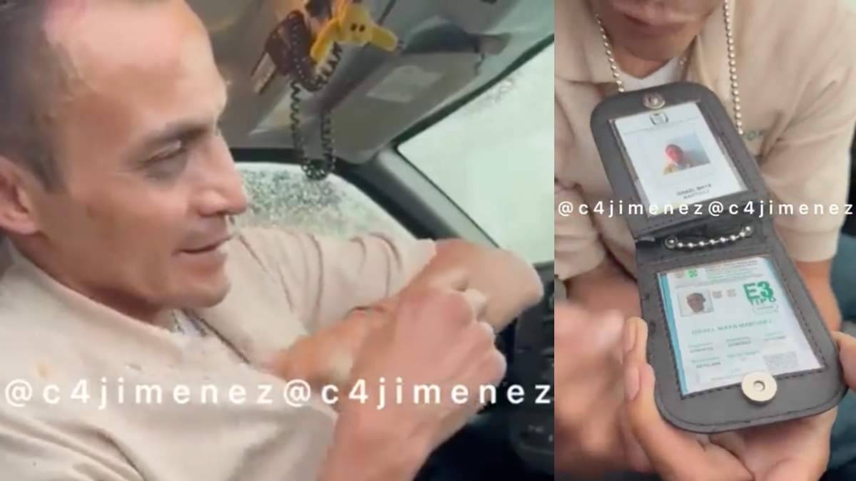 VIDEO Detienen a chofer de ambulancia del IMSS por conducir borracho. Foto: Especial