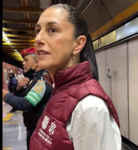 Dándose baños de pueblo, Claudia Sheinbaum usó METRO para llegar a gabinete