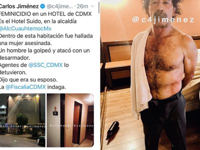 Ahora con un desarmador: sujeto mata a su esposa en un hotel en la Cuauhtémoc