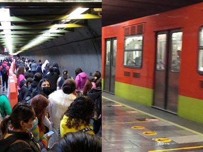 Esto causó retraso en la Línea 3 del Metro CDMX