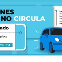 Mira cuáles de estas placas no pueden circular hoy viernes