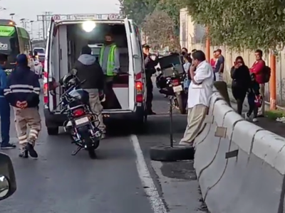 Así se dio el accidente en la carretera México-Pachuca