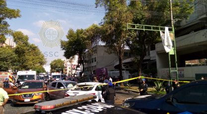 El choque involucró un cambio en las rutas