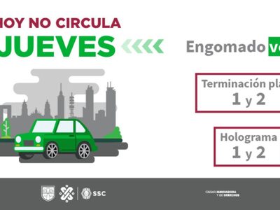 Hoy no Circula: Estas son las placas que se ganarán una multa si salen