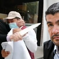 VIDEO Padre de alcalde de Miguel Hidalgo ataca con cuchillo a servidor público