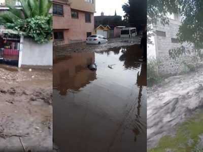 VIDEOS Fuertes inundaciones en Xochimilco y Tlalpan por la lluvia