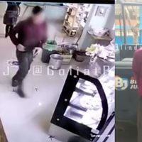 VIDEO Es detenido asaltante que robó cafetería en la colonia Del Valle