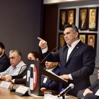 Desmiente cateo Alejandro Moreno, líder nacional del PRI